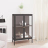 Sideboard 75X35X105 Cm Steel And Glass