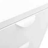 Sideboard 75X35X70 Cm Steel And Tempered Glass