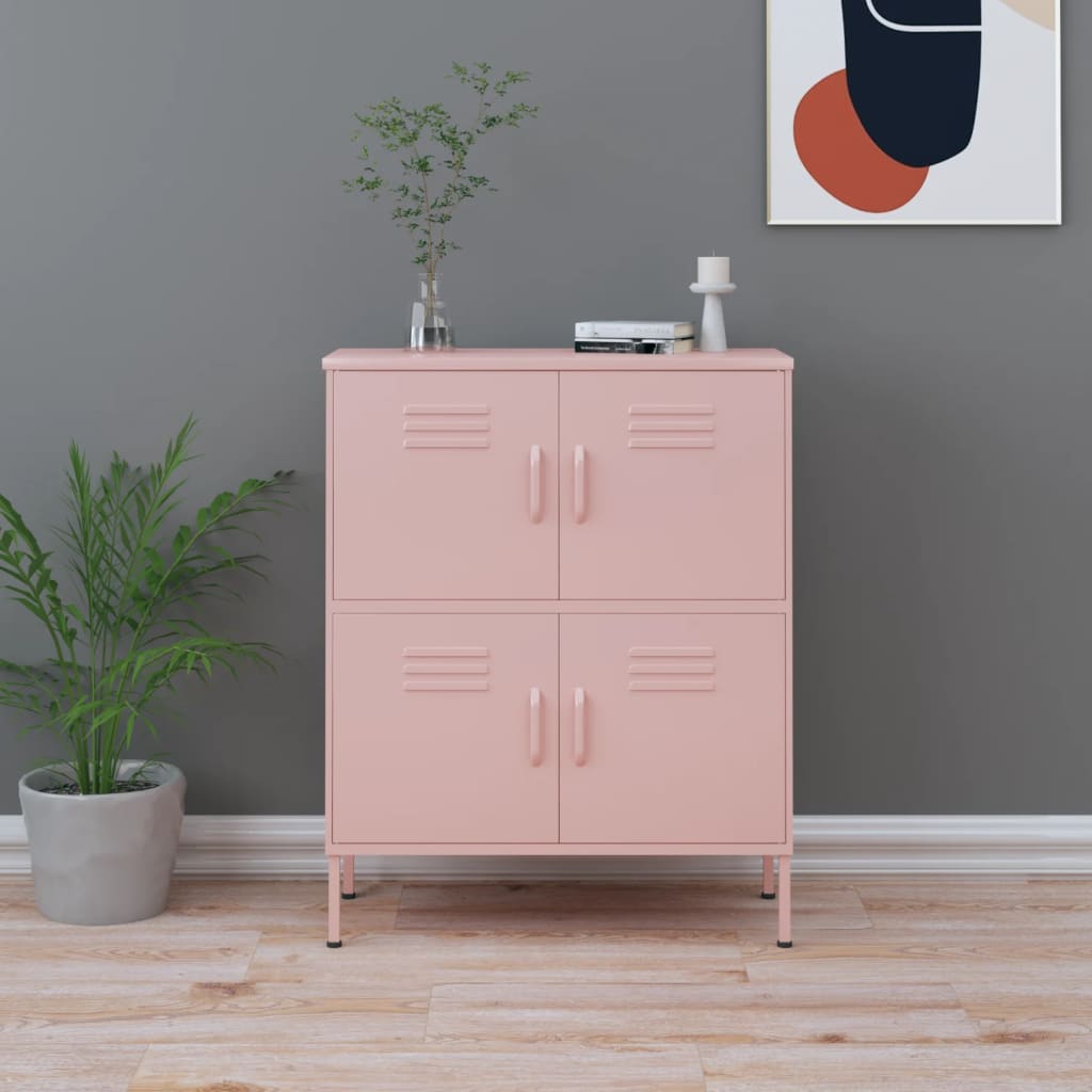 Storage Cabinet 80X35X101.5 Cm Steel