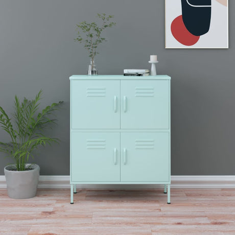 Storage Cabinet 80X35X101.5 Cm Steel