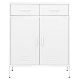 Storage Cabinet 80X35X101.5 Cm Steel