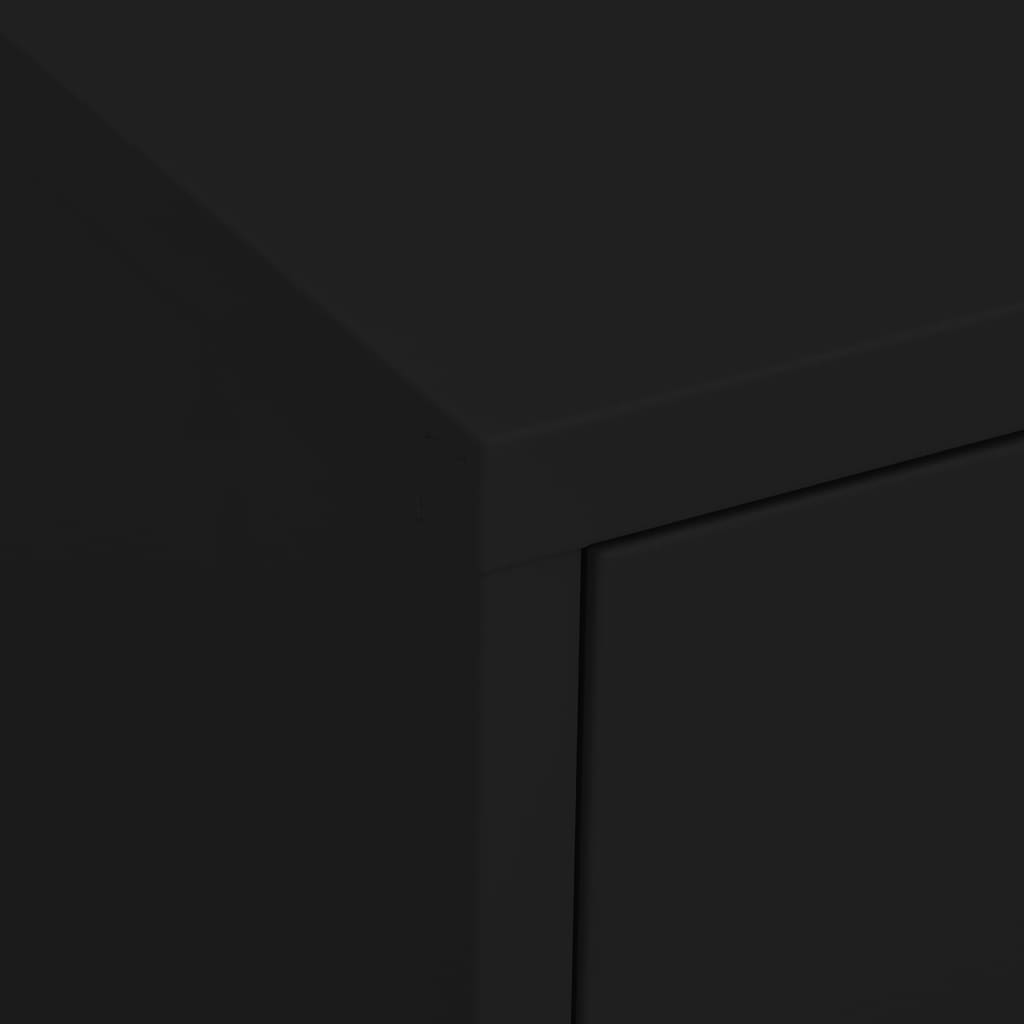 Storage Cabinet 80X35X101.5 Cm Steel