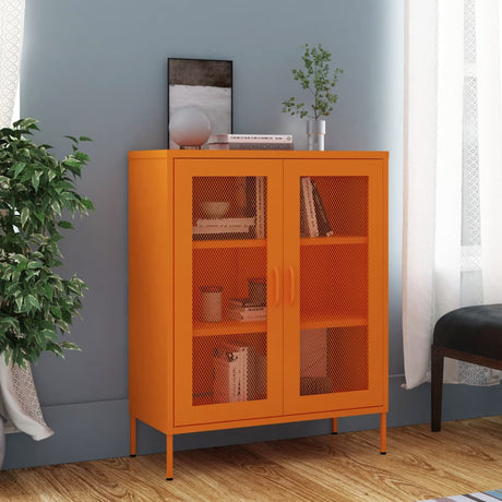 Storage Cabinet 80X35X101.5 Cm Steel