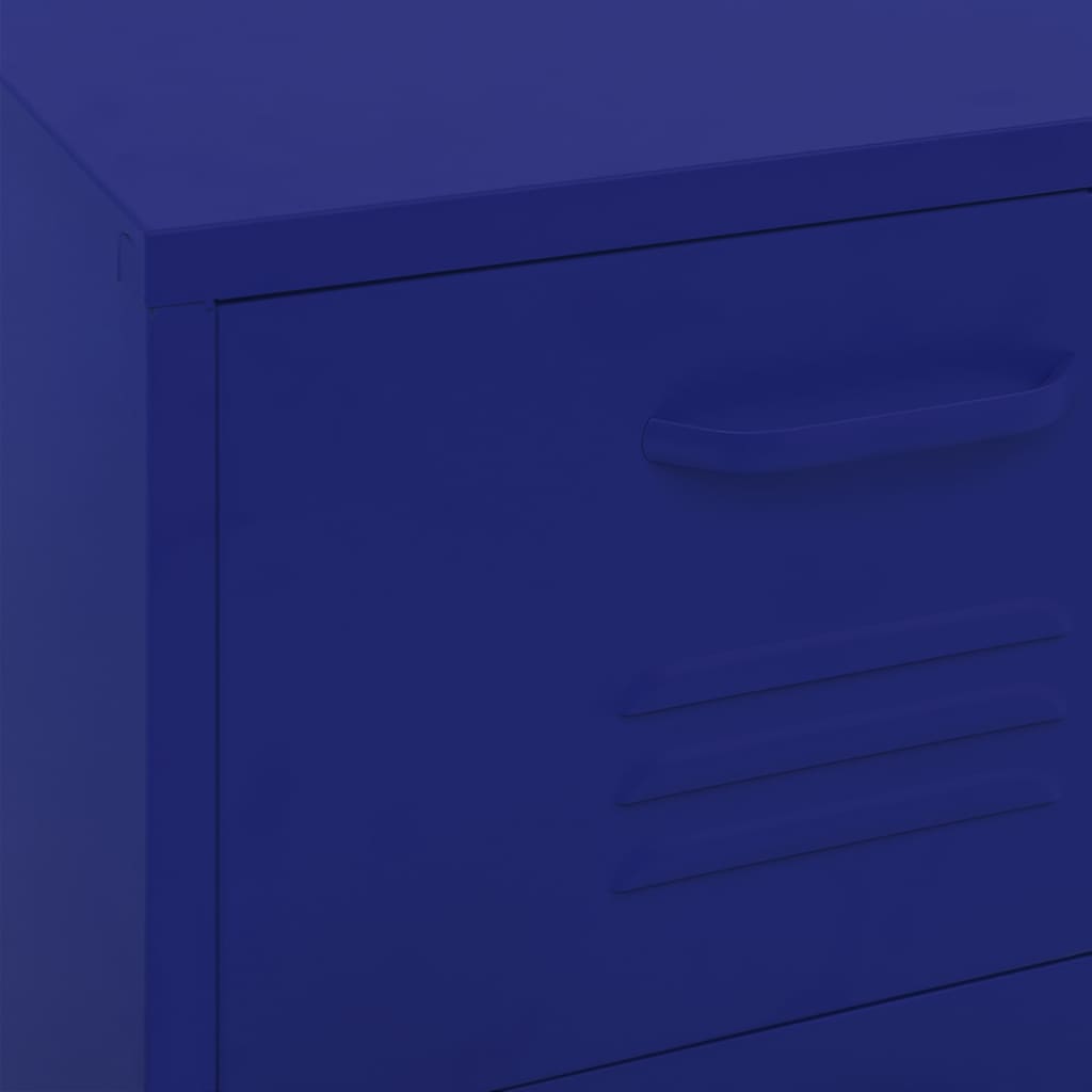 Storage Cabinet 42.5X35X101.5 Cm Steel