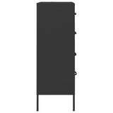 Chest Of Drawers 80X35X101.5 Cm Steel