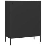 Chest Of Drawers 80X35X101.5 Cm Steel