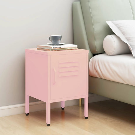 Nightstand 35X35X51 Cm Steel