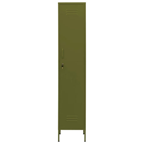 Locker Cabinet 35X46X180 Cm Steel