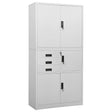 Office Cabinet 90X40X180 Cm Steel