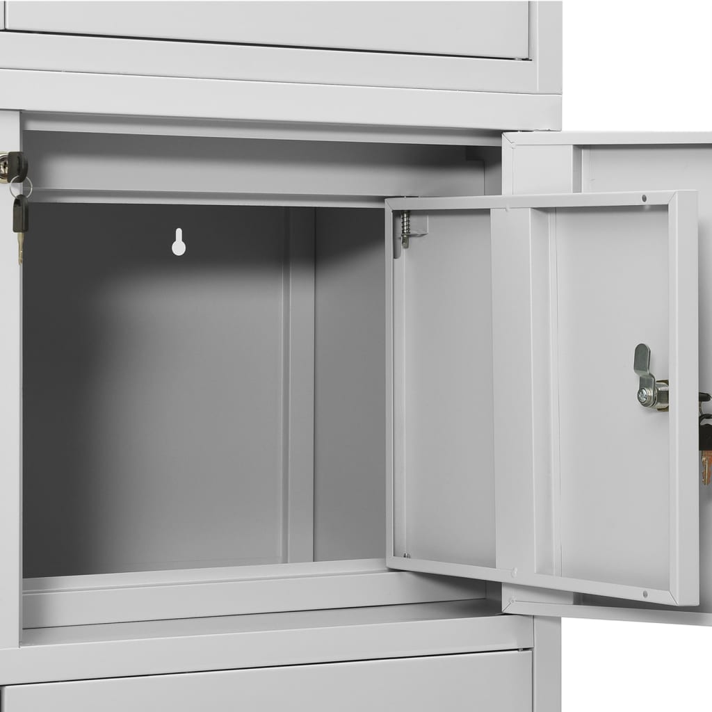 Office Cabinet 90X40X180 Cm Steel