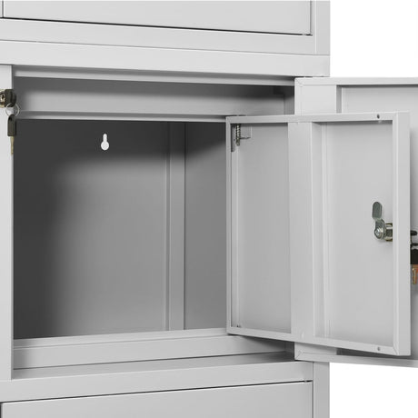 Office Cabinet 90X40X180 Cm Steel