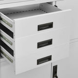 Office Cabinet 90X40X180 Cm Steel
