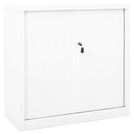Sliding Door Cabinet 90X40X90 Cm Steel