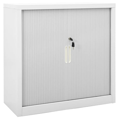 Sliding Door Cabinet 90X40X90 Cm Steel