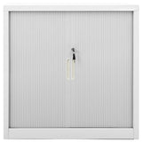 Sliding Door Cabinet 90X40X90 Cm Steel