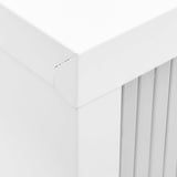 Sliding Door Cabinet 90X40X90 Cm Steel