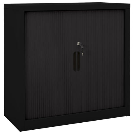 Sliding Door Cabinet 90X40X90 Cm Steel
