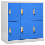 Locker Cabinets 2 Pcs 90X45X92.5 Cm Steel