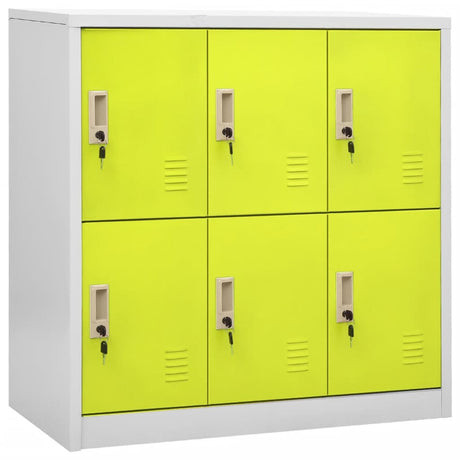 Locker Cabinets 2 Pcs 90X45X92.5 Cm Steel
