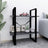 2-Tier Book Cabinet 60X30X Solid Pine