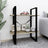 2-Tier Book Cabinet 60X30X Solid Pine