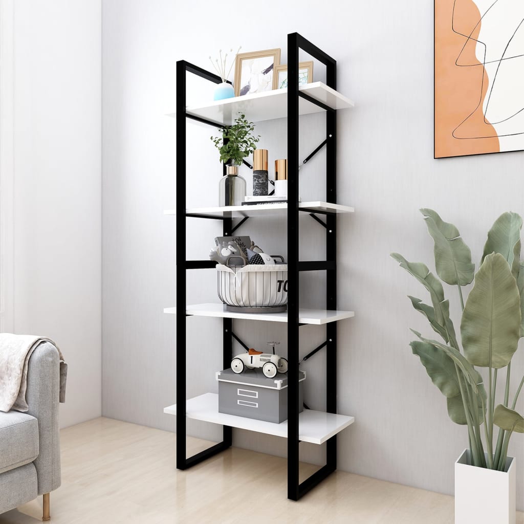 2-Tier Book Cabinet 60X30X Solid Pine