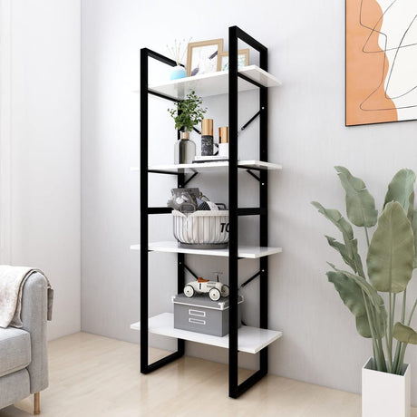 2-Tier Book Cabinet 60X30X Solid Pine