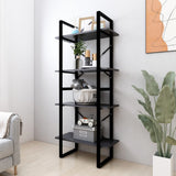 2-Tier Book Cabinet 60X30X Solid Pine