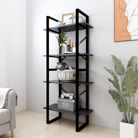 2-Tier Book Cabinet 60X30X Solid Pine