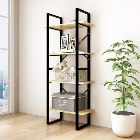 2-Tier Book Cabinet 60X30X Solid Pine