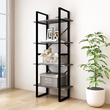 2-Tier Book Cabinet 60X30X Solid Pine
