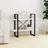 2-Tier Book Cabinet 80X30X Solid Pine