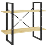 2-Tier Book Cabinet 80X30X Solid Pine