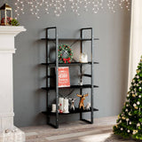 2-Tier Book Cabinet 80X30X Solid Pine