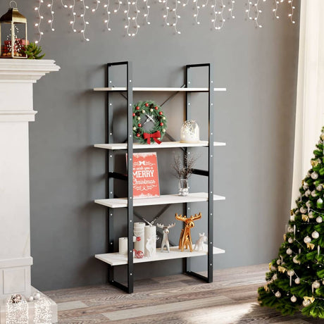2-Tier Book Cabinet 80X30X Solid Pine