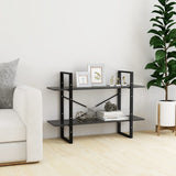 2-Tier Book Cabinet 100X30X