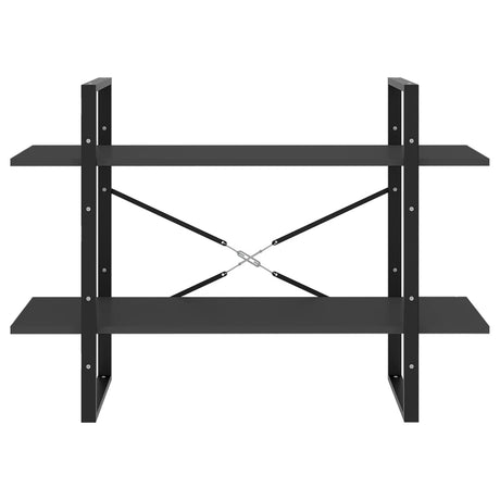 2-Tier Book Cabinet 100X30X