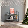 2-Tier Book Cabinet 100X30X
