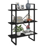 3-Tier Book Cabinet 80X30X Solid Pine