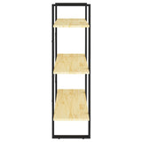 3-Tier Book Cabinet 80X30X Solid Pine