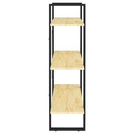 3-Tier Book Cabinet 80X30X Solid Pine