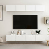 Tv Cabinets 4 Pcs 80X30X30 Cm Engineered Wood