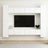 8 Piece Tv Cabinet Set Wall-Mounted Engineered Wood,  Tv Stand 80X30X30 Cm Made Of Engineered Wood,  Wall-Mounted Tv Cabinets - 2 Pcs , 30.5X30X90 Cm, Made From Engineered Wood