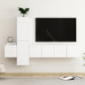 5 Piece Tv Cabinet Set Engineered Wood