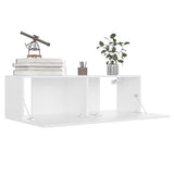 8 Piece Tv Cabinet Set Engineered Wood
