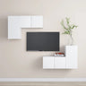 4 Piece Tv Cabinet Set Engineered Wood