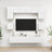 8 Piece Tv Cabinet Set Engineered Wood