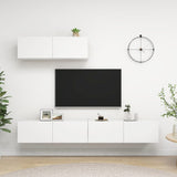 Tv Cabinets 3 Pcs Engineered Wood