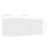 7 Piece Tv Cabinet Set Engineered Wood