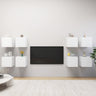 Wall Mounted Tv Cabinets 8 Pcs 30.5X30X30 Cm